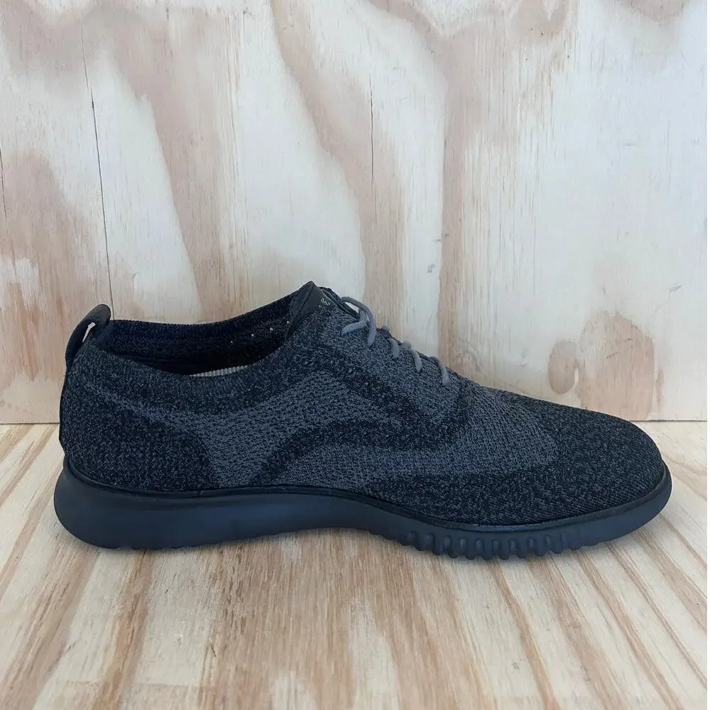Cole Haan - 2.ZeroGrand Wingtip - Sneakers - Black/Gray - Men's - 14M - C27563